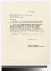 Letter to Bert Bennett from  Joseph Steelman, October 6, 1960
